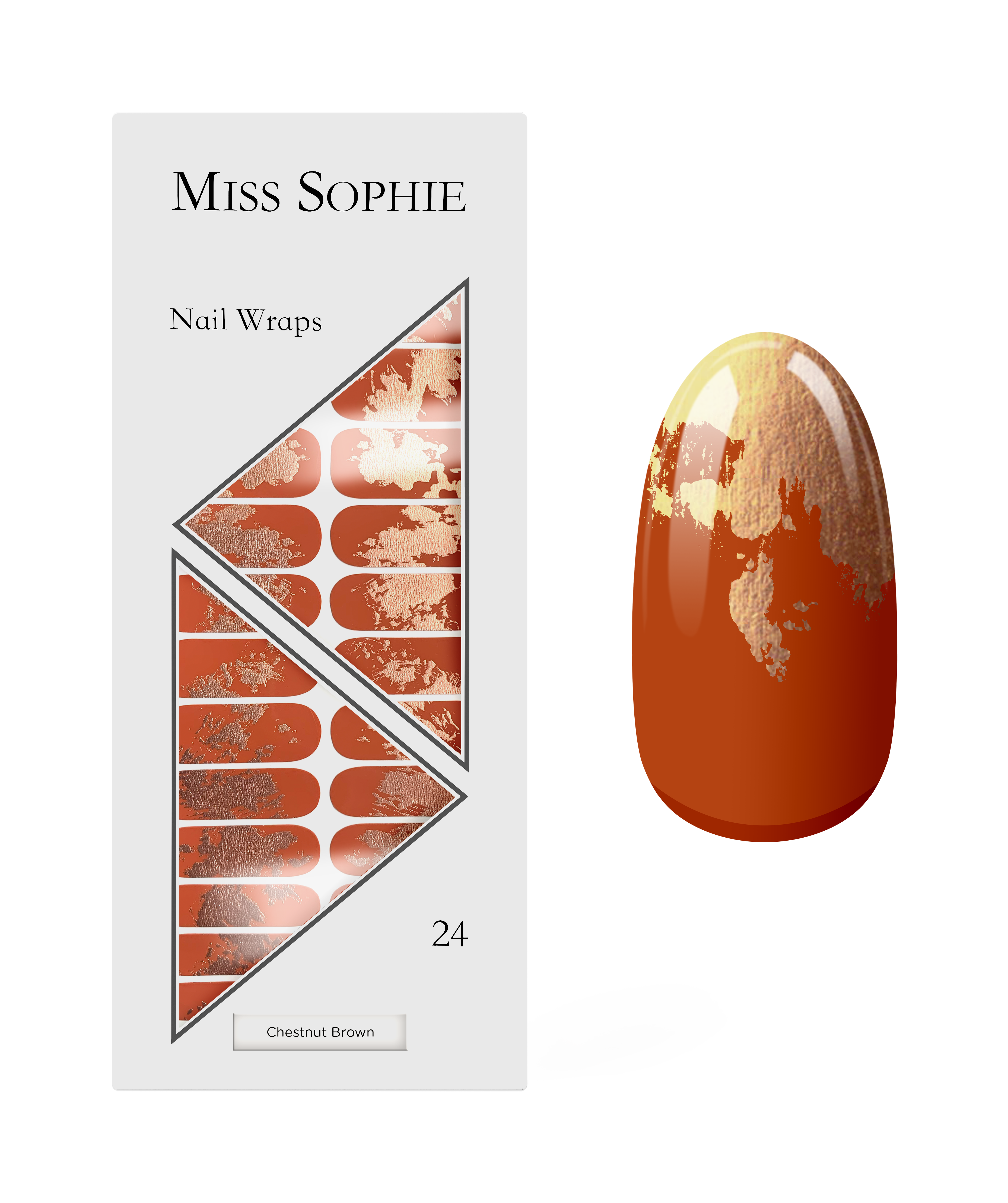 miss-sophie-chestnut-brown-nagelfolien image 1
