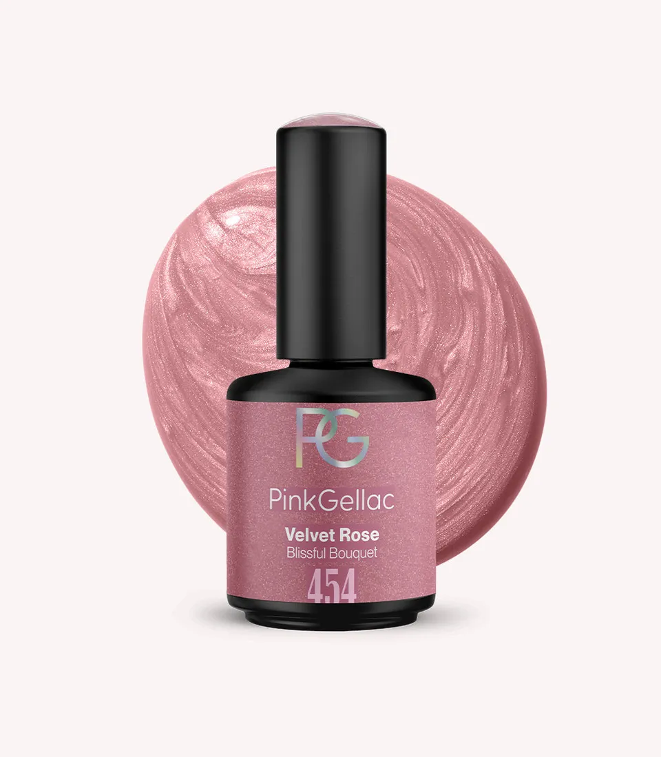 pink-gellac-454-velvet-rose-gel-nagellack-ros-metallic image 1