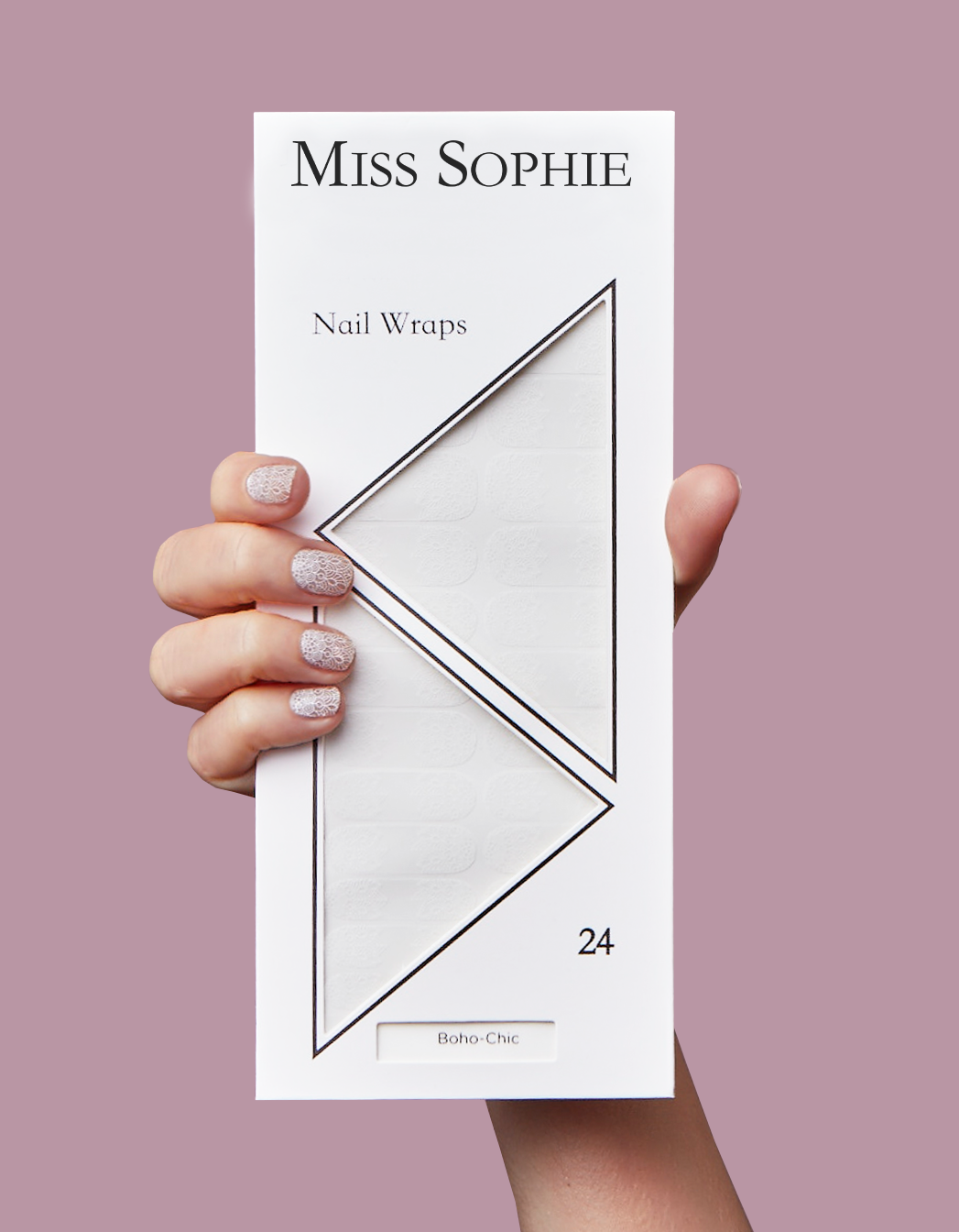 miss-sophie-boho-chic-nail-wraps-transparent-bohemian-hochzeit image 3