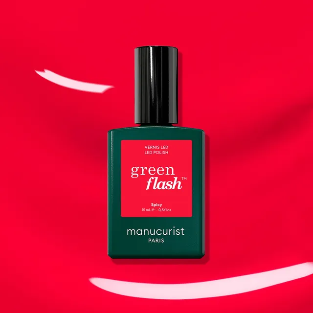 manucurist-green-flash-nagellack-spicy-pop-rot-gel image 1