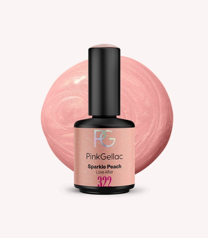 pink-gellac-322-sparkle-peach-gel-nagellack-pfirsich-orange-perlglanz image 1