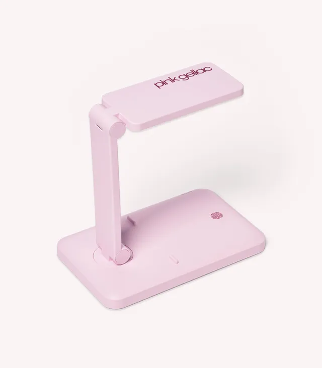 pink-gellac-flash-cure-lampe-led-kompakt-f-r-rubber-base-tips image 1