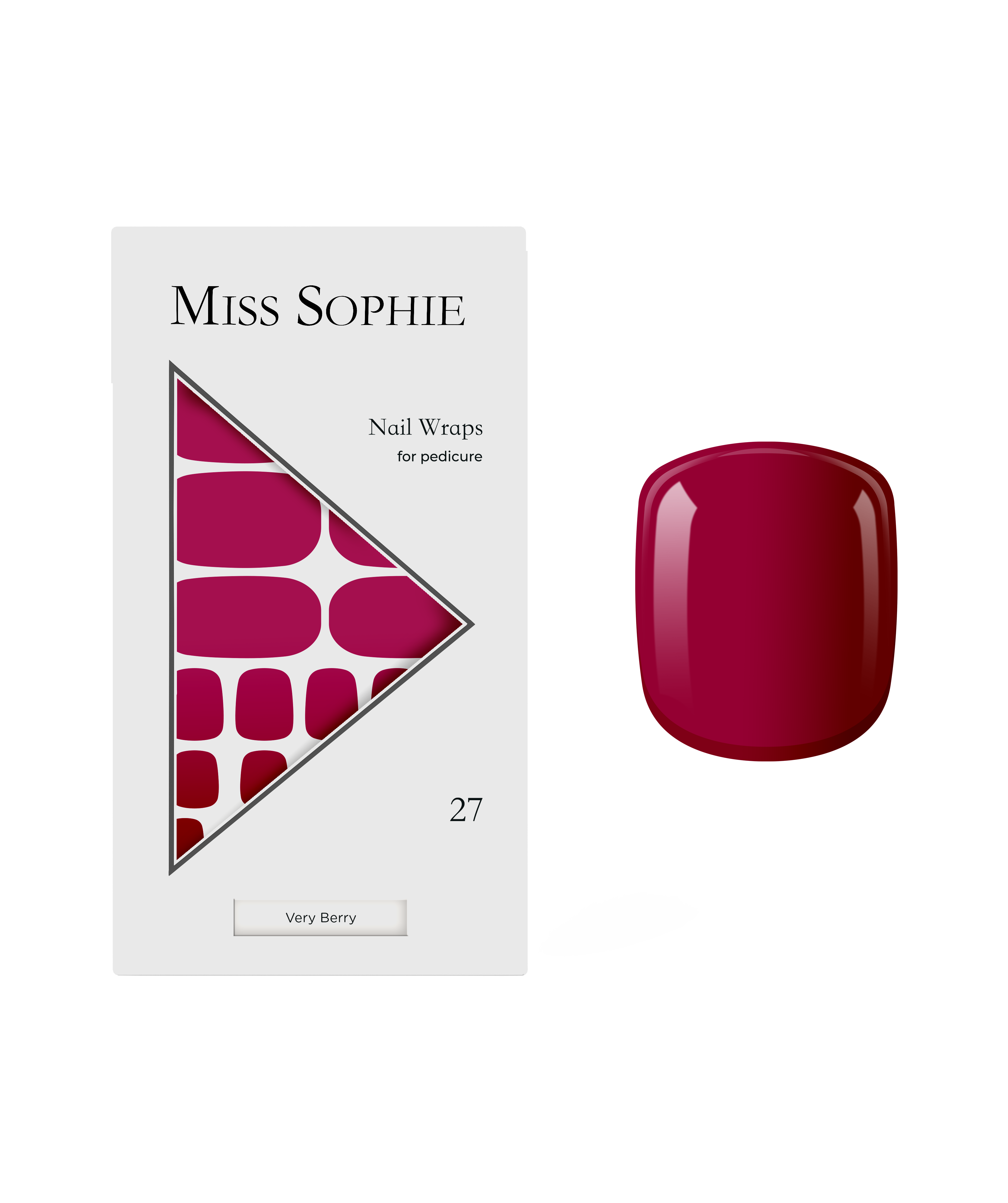 miss-sophie-very-berry-pedicure-nagelfolien image 1