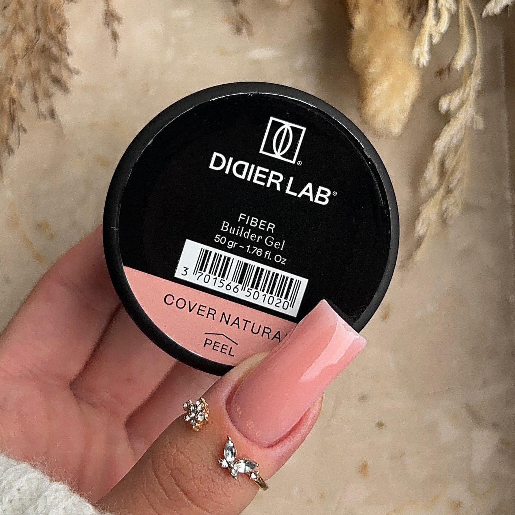 didier-lab-fiber-builder-gel-cover-natural-hema-tpo-frei-50g image 1