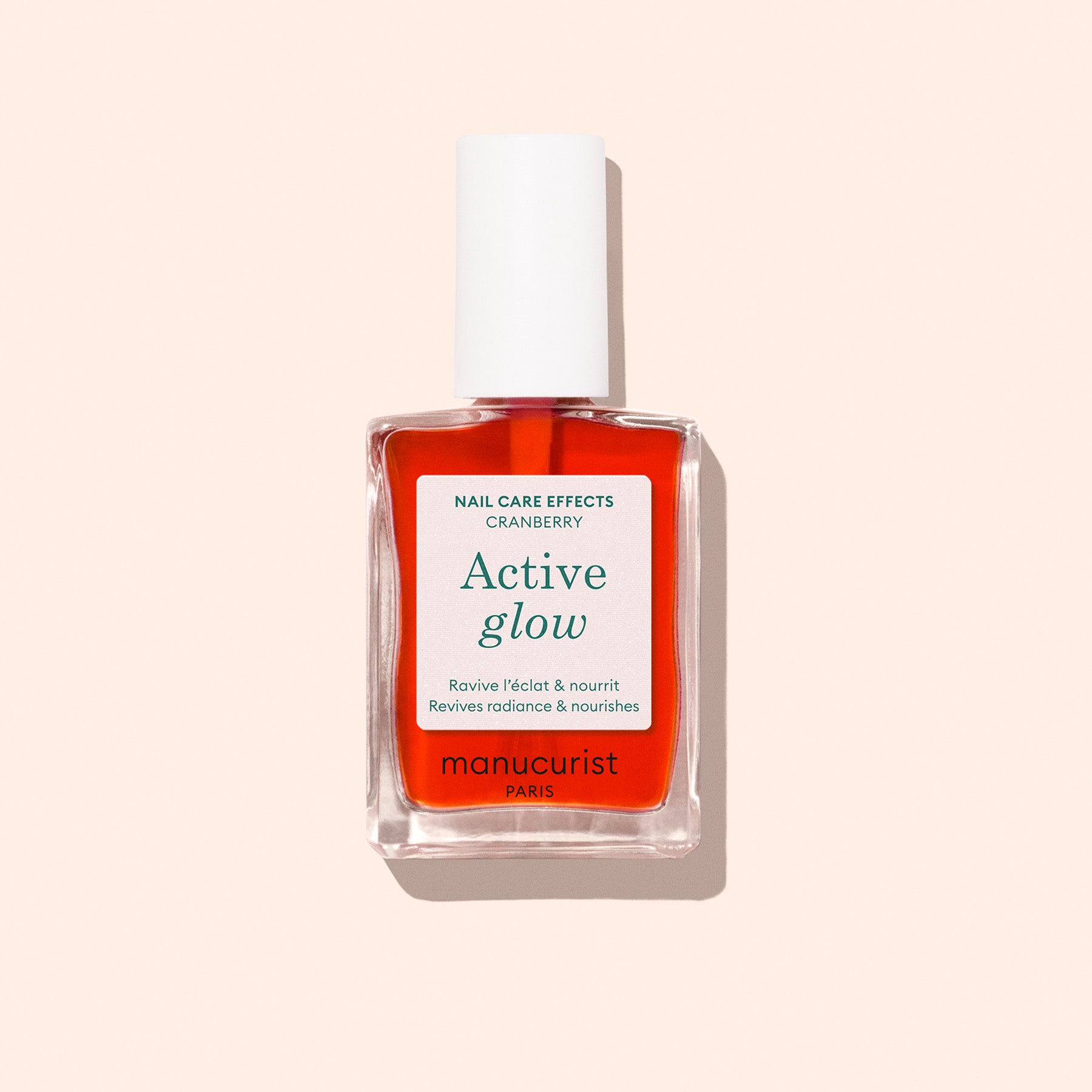 manucurist-active-glow-cranberry-pflegender-glow-nagellack-koralle image 1