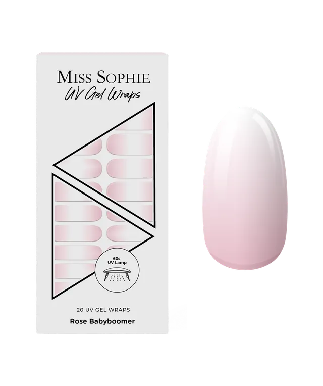 miss-sophie-rose-babyboomer-uv-gel-wraps image 1