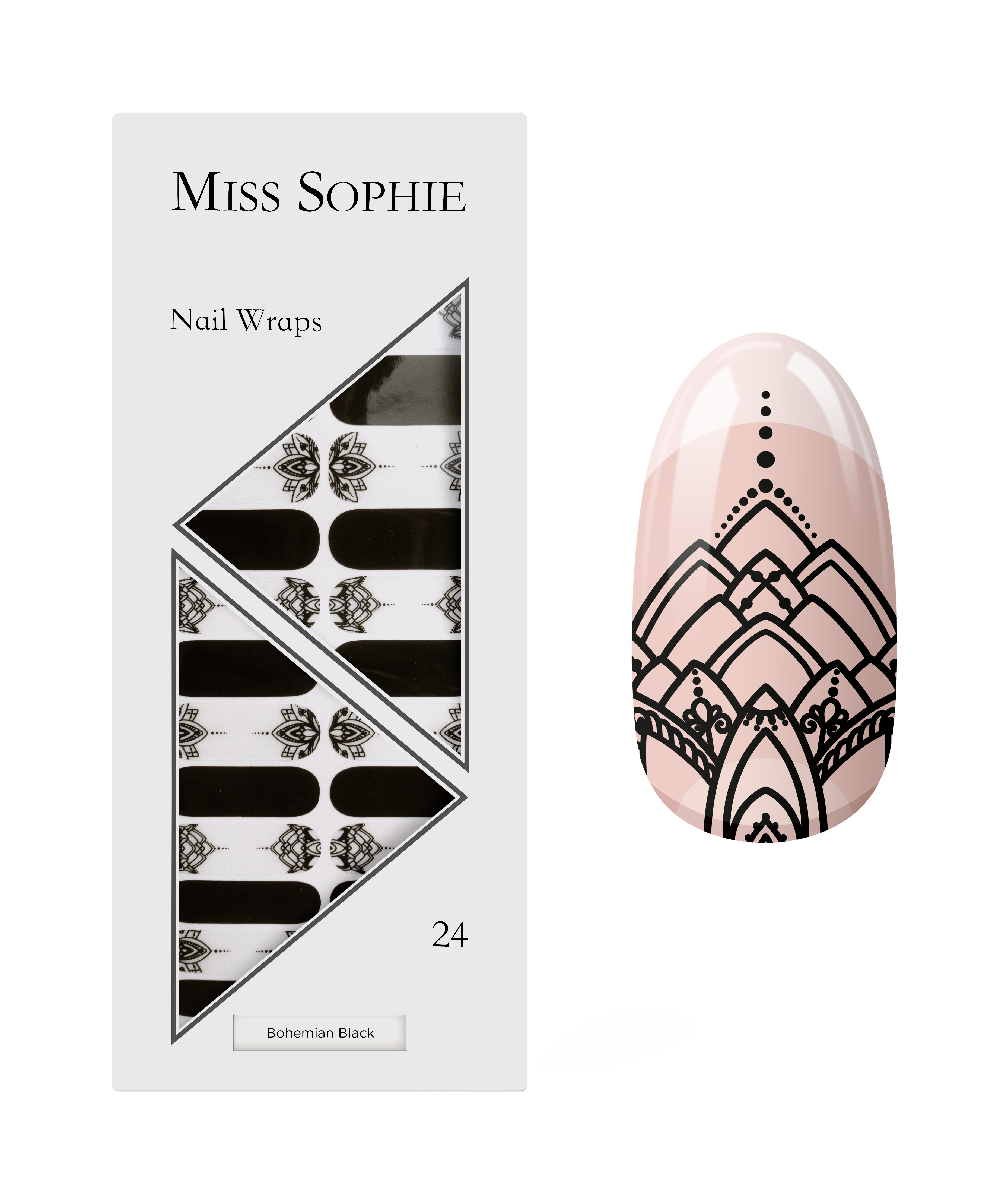 miss-sophie-bohemian-black-nagelfolien-boho-wrap image 1
