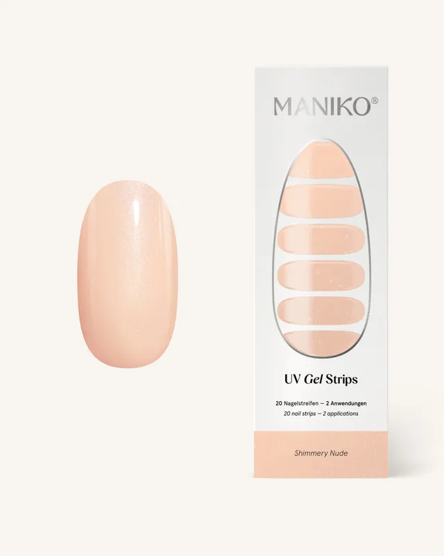 maniko-shimmery-nude-uv-gel-strips image 1