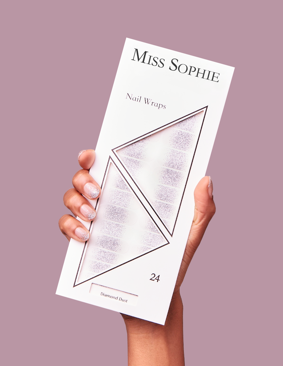 miss-sophie-diamond-dust-nail-wraps-transparent-silber-glitzer image 3