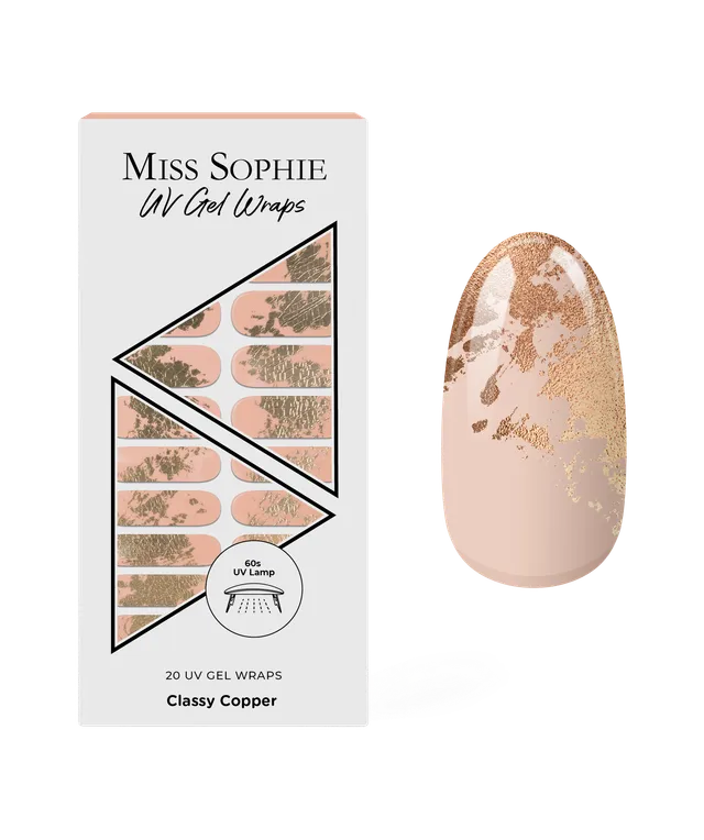 miss-sophie-classy-copper-uv-gel-wraps image 1