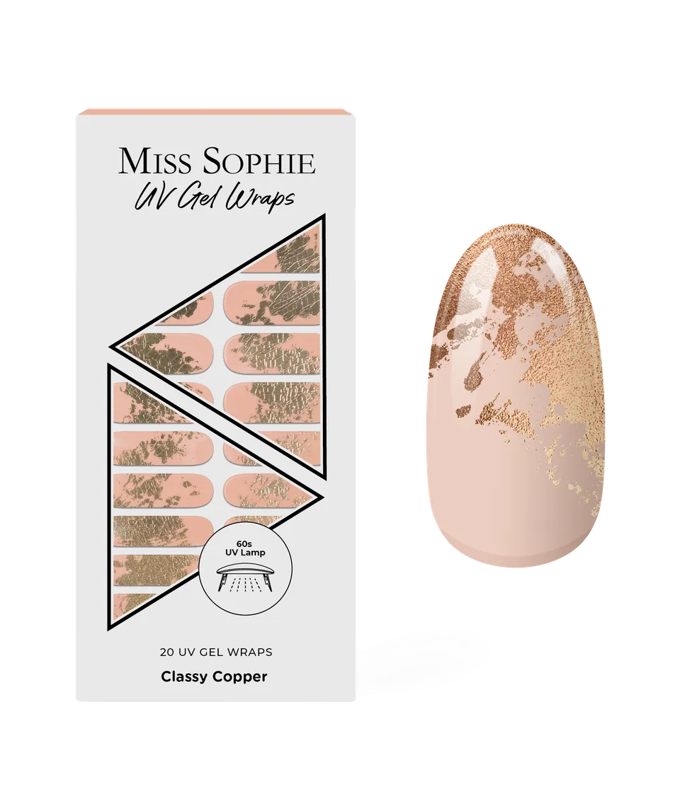 miss-sophie-classy-copper-uv-gel-wraps image 1