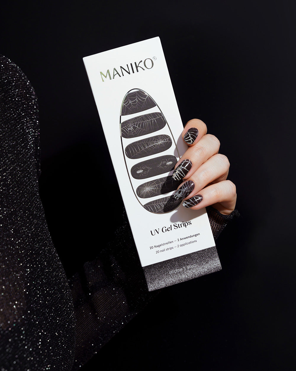 maniko-widows-web-uv-gel-strips-halloween-limited image 4