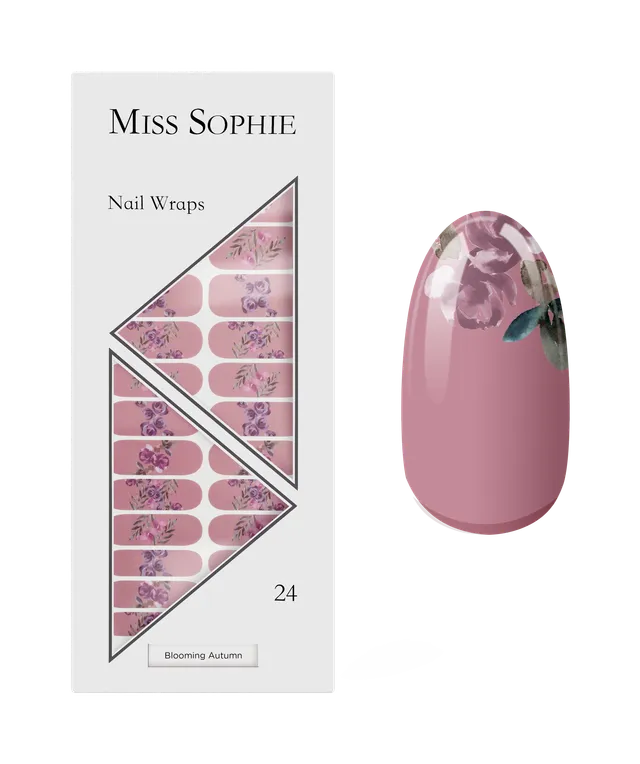 miss-sophie-blooming-autumn-nagelfolie-florales-herbst-design image 1