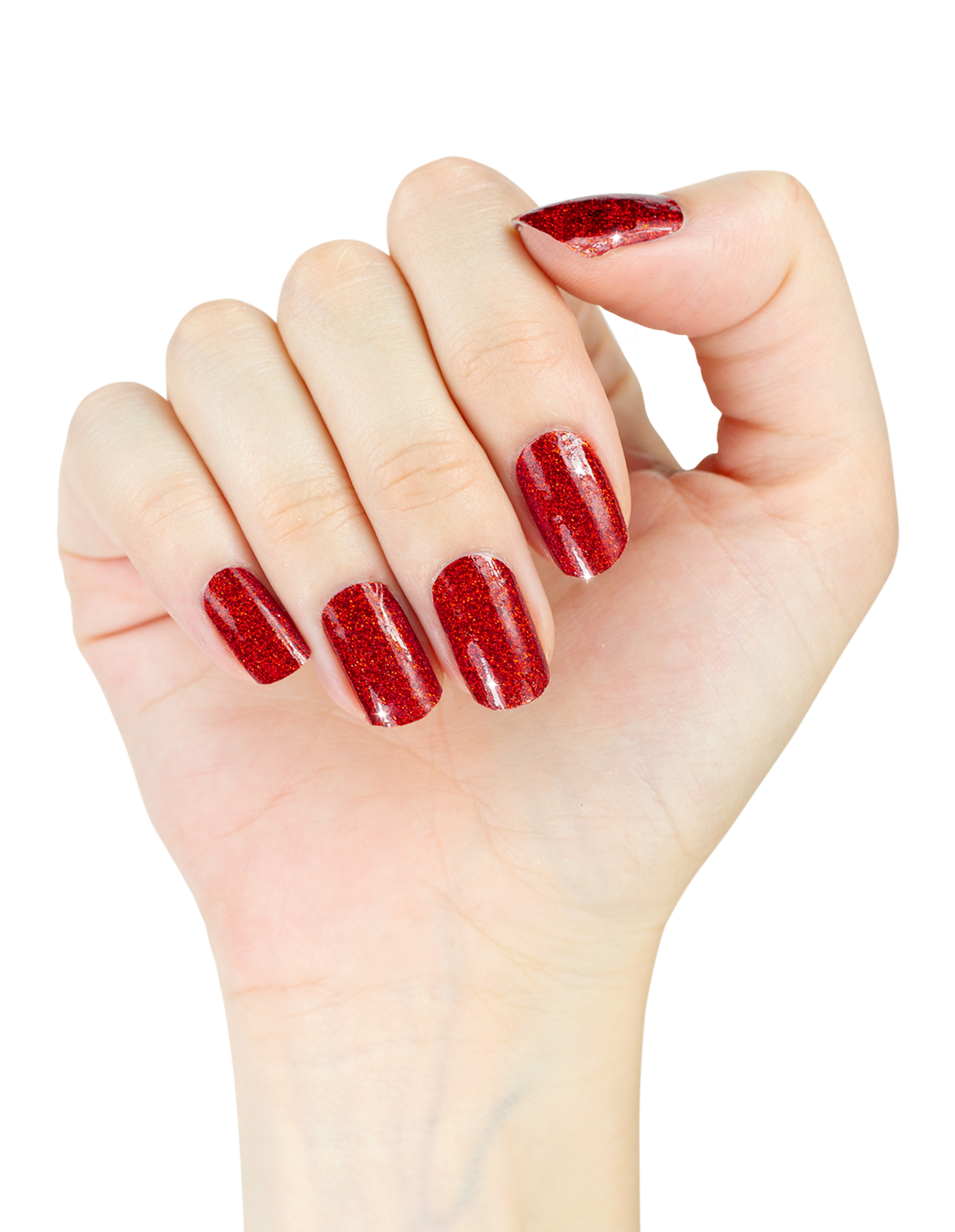 miss-sophie-vampire-s-kiss-nail-wraps-tiefrot-glitzer image 2