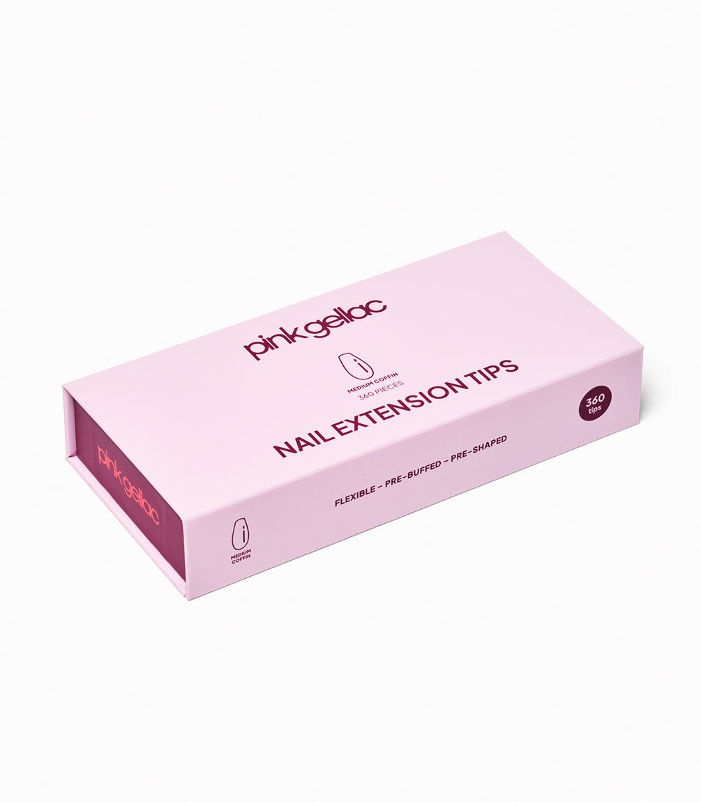 pink-gellac-medium-coffin-nagelverl-ngerungs-tips image 1