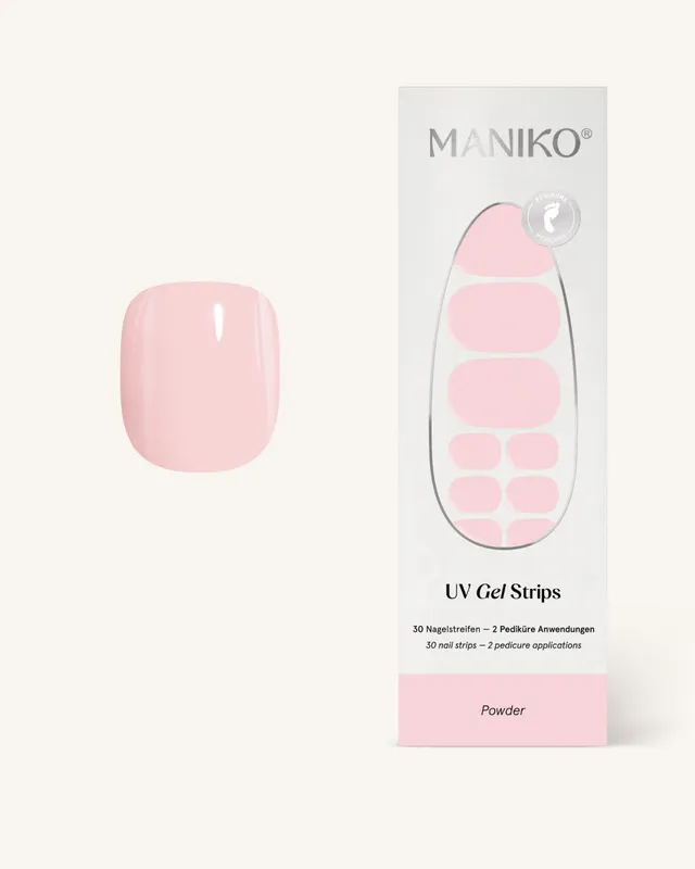 maniko-powder-uv-pedi-gel-strips image 1
