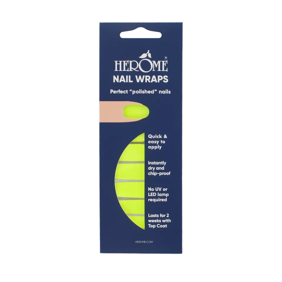 her-me-nagelfolien-neongelb-nail-wraps-ohne-uv-lampe image 1