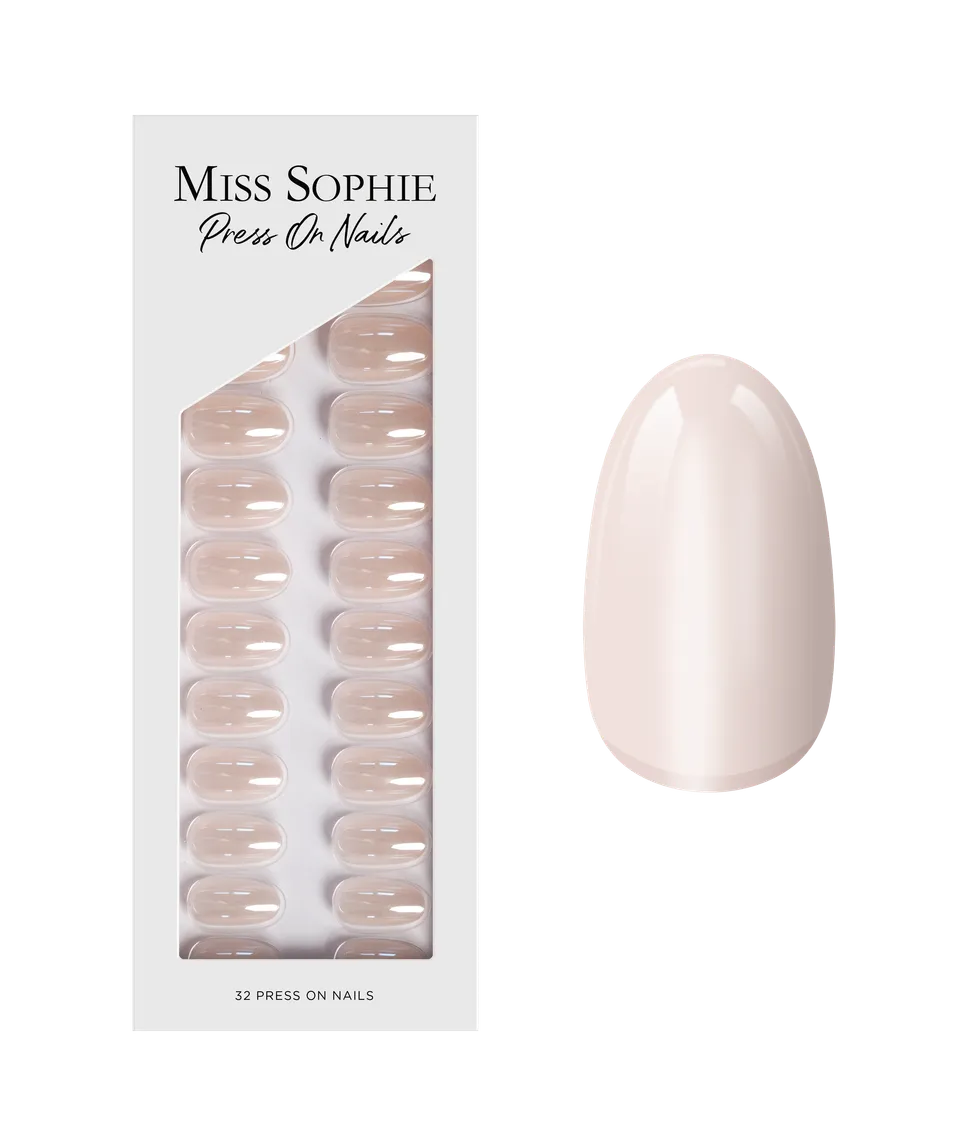 miss-sophie-glazed-donut-press-on-nails-short-round image 1