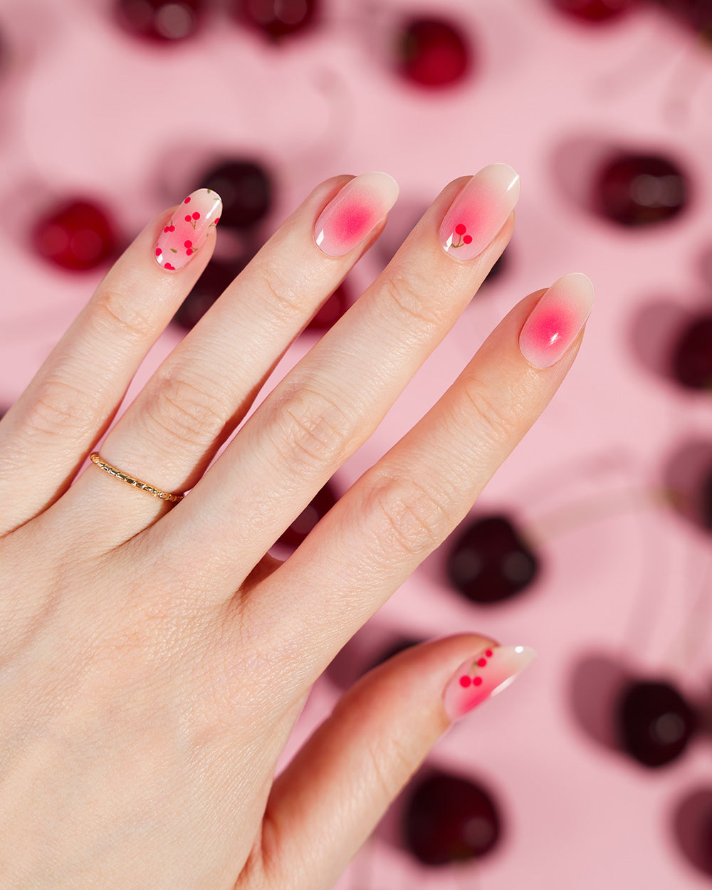 maniko-cherry-blush-uv-uv-gel-strips-manik-re image 3