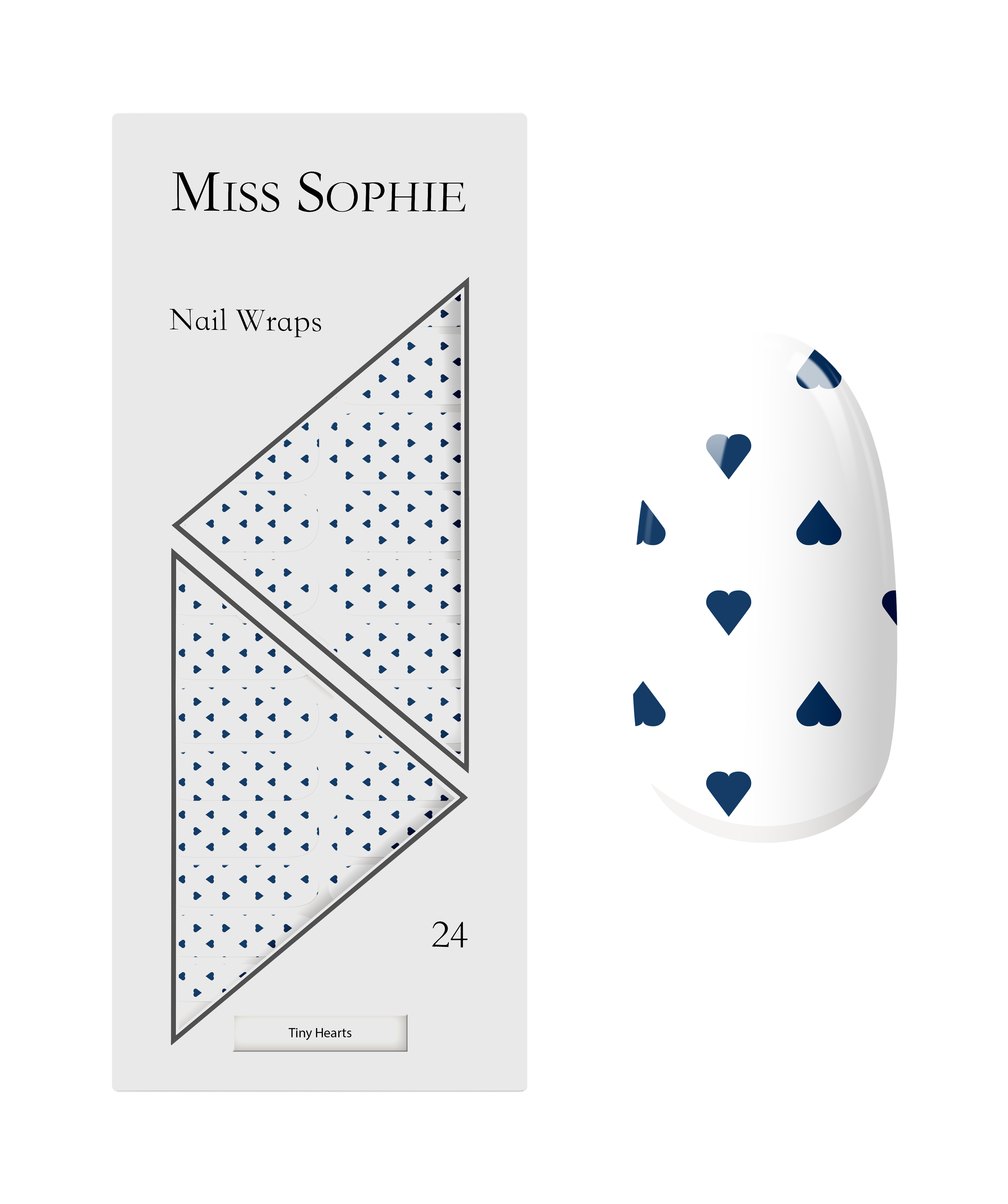 miss-sophie-tiny-hearts-nagelfolien-weiss-mit-navy-mini-herzen image 1
