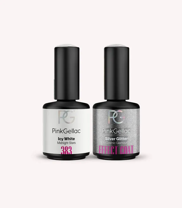 pink-gellac-effekt-coat-set-silver-glitter-383-icy-white image 1