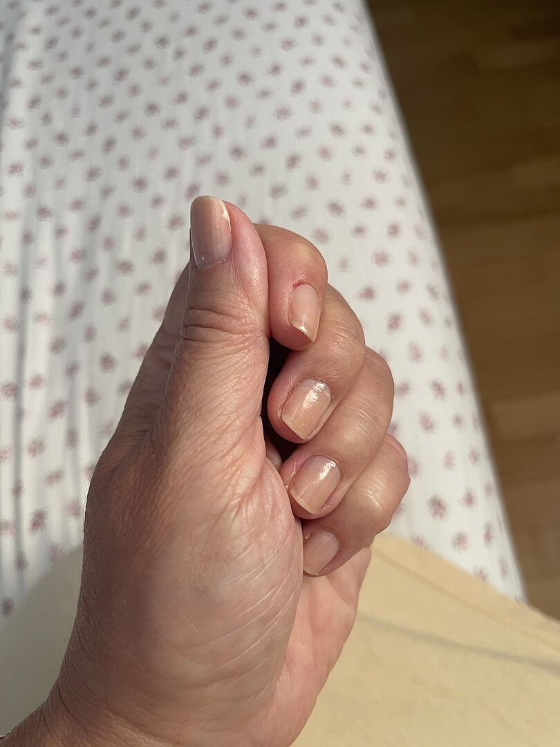 Sehr natürlicher Farbton