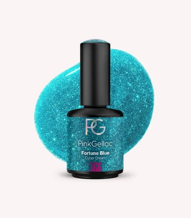 pink-gellac-366-fortune-blue-gel-nagellack-glitzer-blau image 1