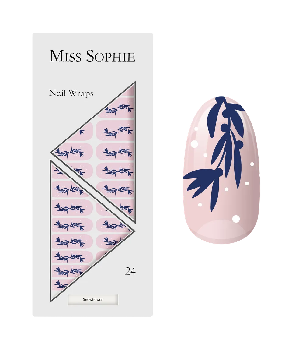 miss-sophie-snowflower-nail-wraps image 1