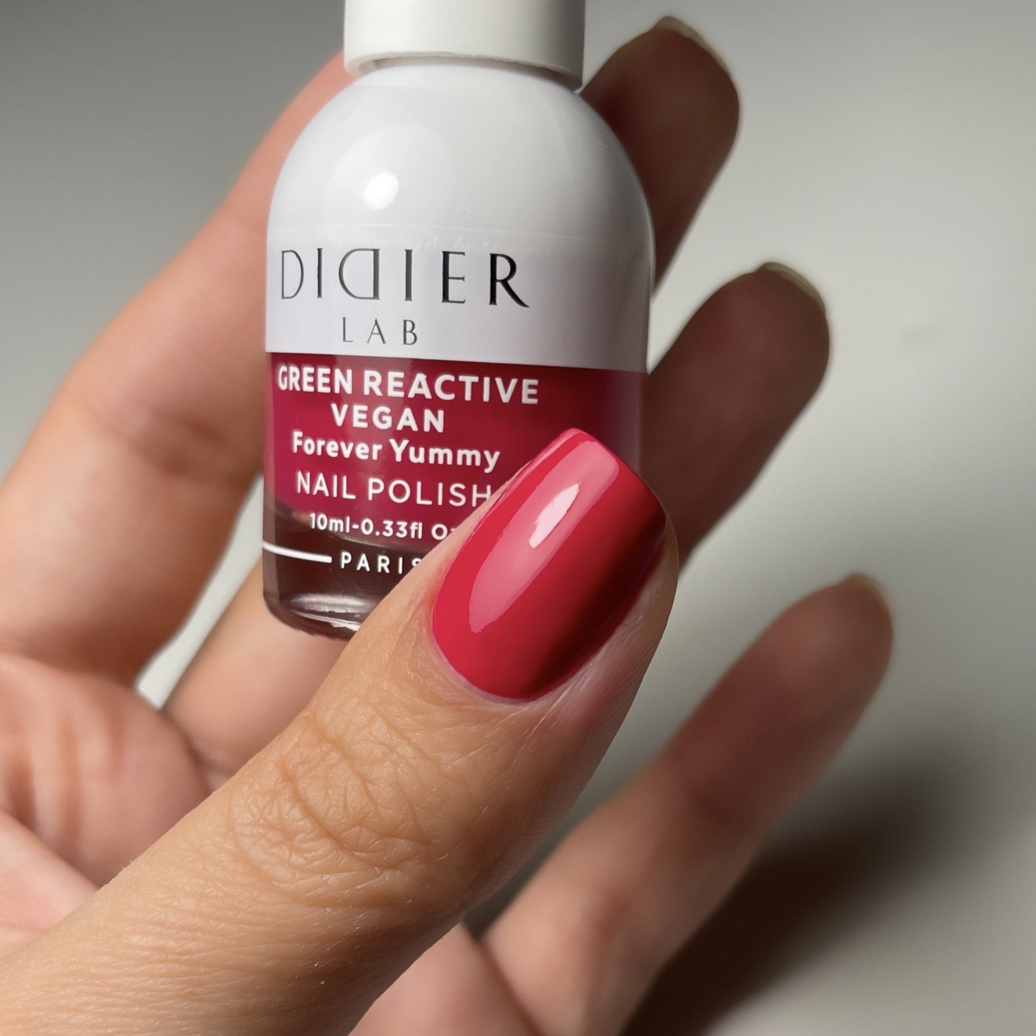 didier-lab-one-step-forever-yummy-10ml-veganer-nagellack-hema-tpo-frei image 2