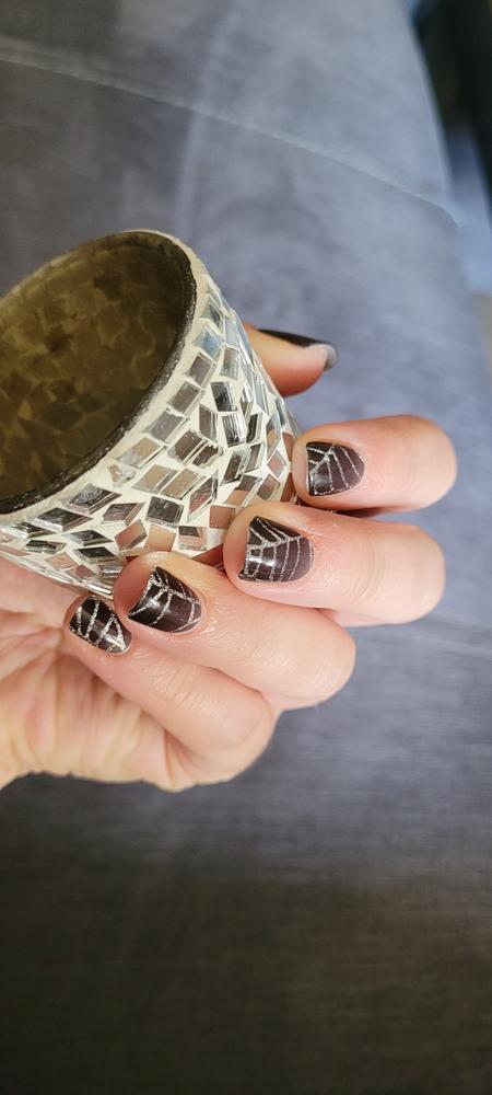 Spinnenweben-Look