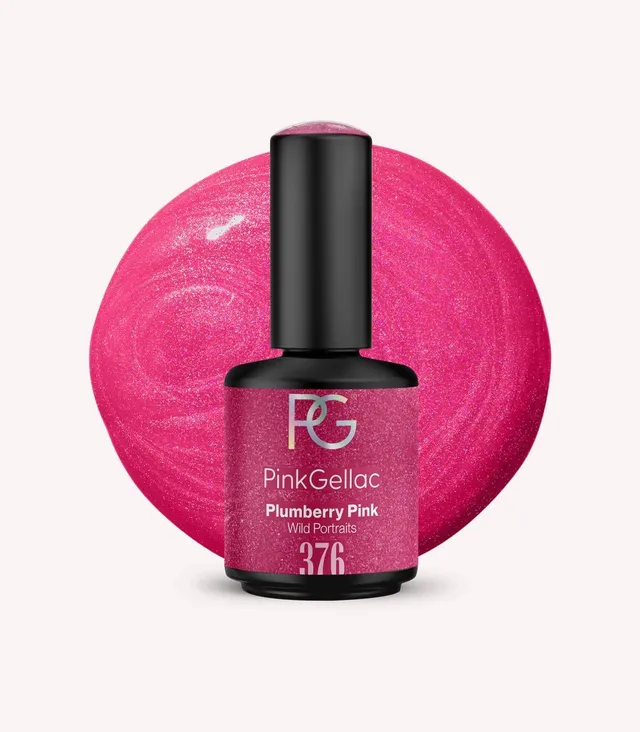 pink-gellac-376-plumberry-pink-gel-nagellack-pink-perleffekt image 1