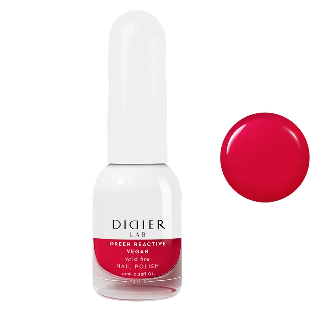didier-lab-veganer-nagellack-wild-fire-rot-10-ml image 1