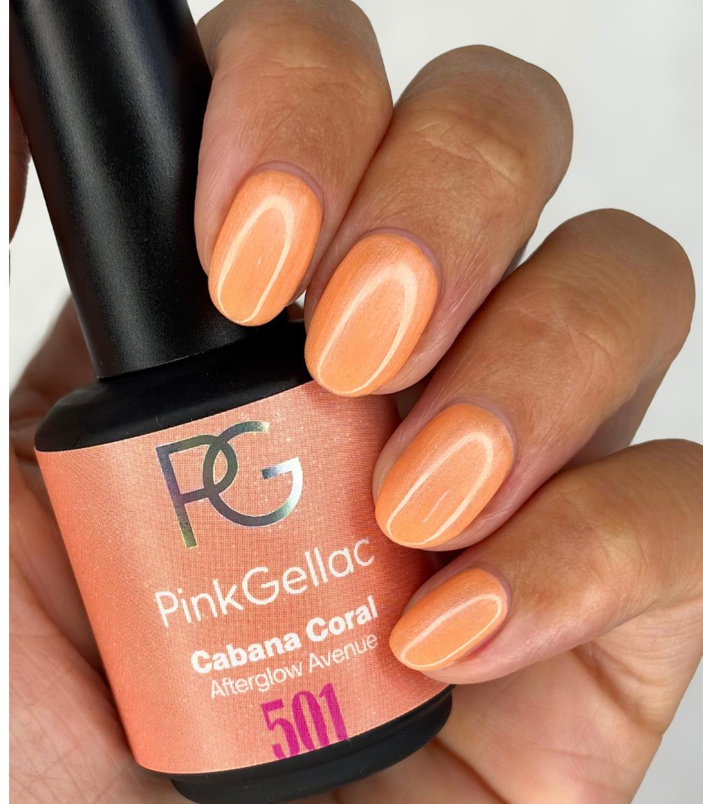 pink-gellac-501-cabana-coral-gel-nagellack-8ml-pfirsich-koralle-metallic image 2