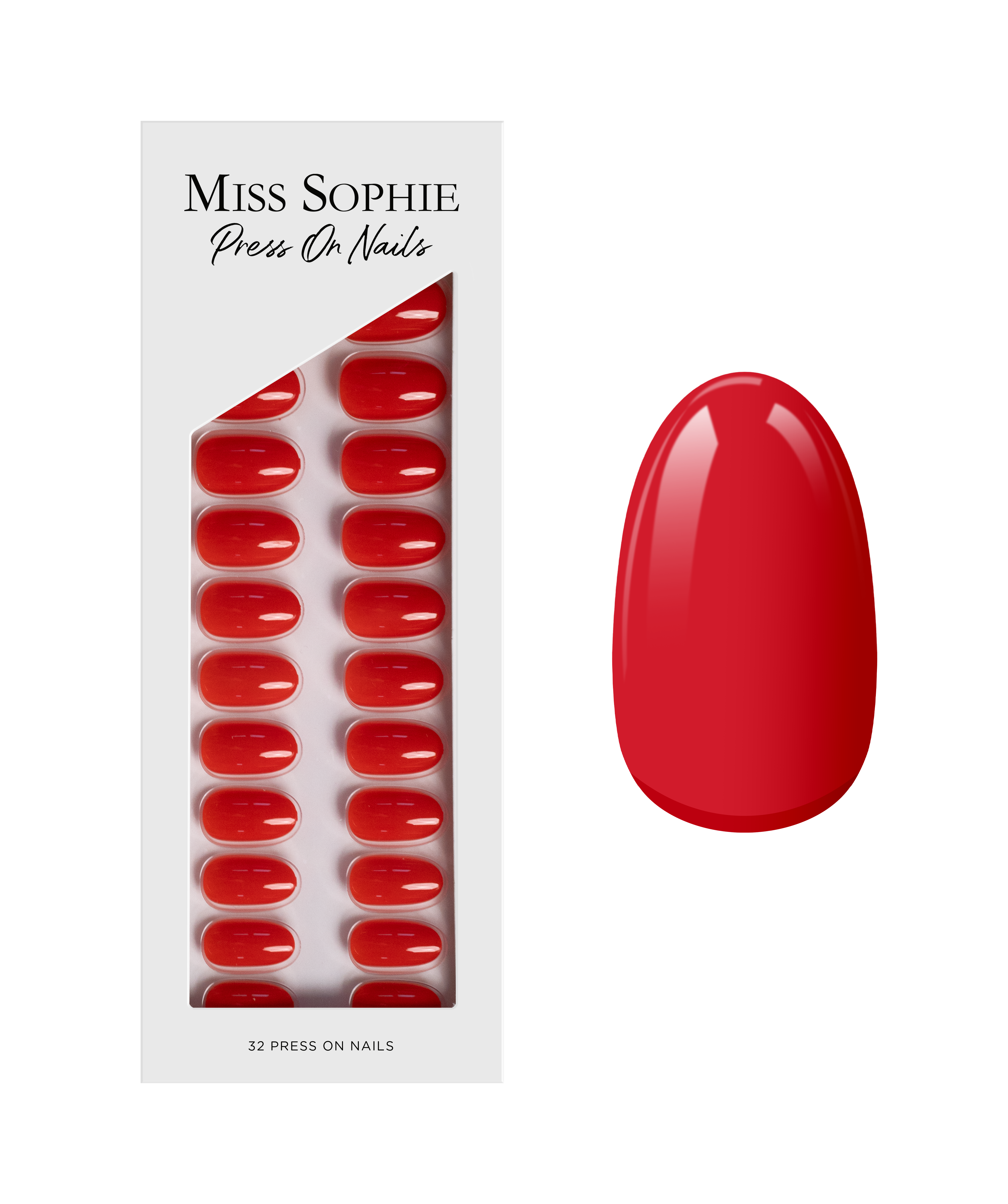 miss-sophie-lipstick-red-press-on-nails-short-round image 1