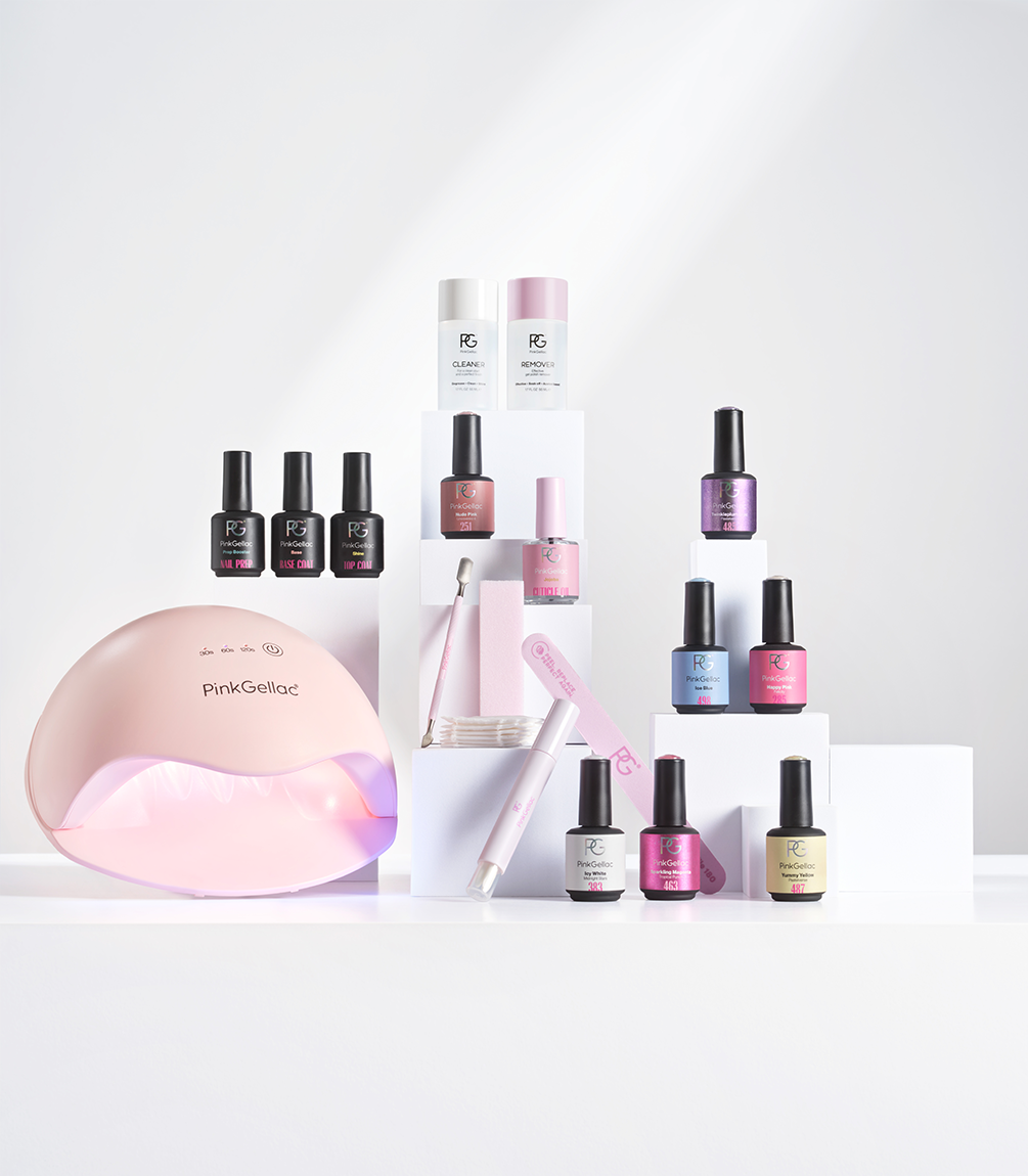 pink-gellac-at-home-nail-studio-starter-kit-6-farben image 1