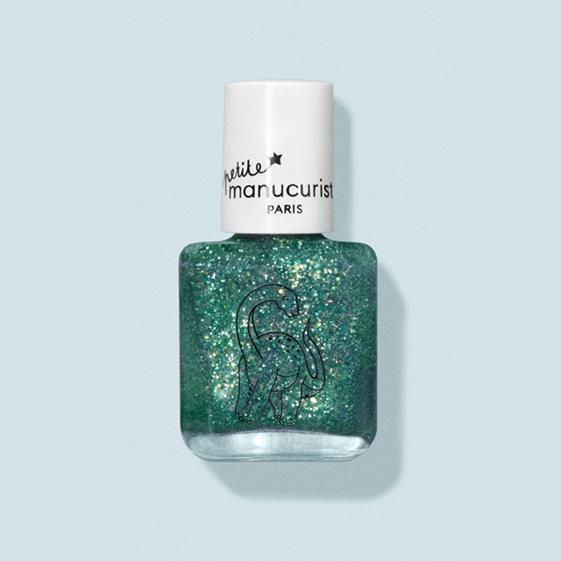 manucurist-marius-der-diplodocus-waldgr-ner-kids-nagellack-mit-glitzer image 1