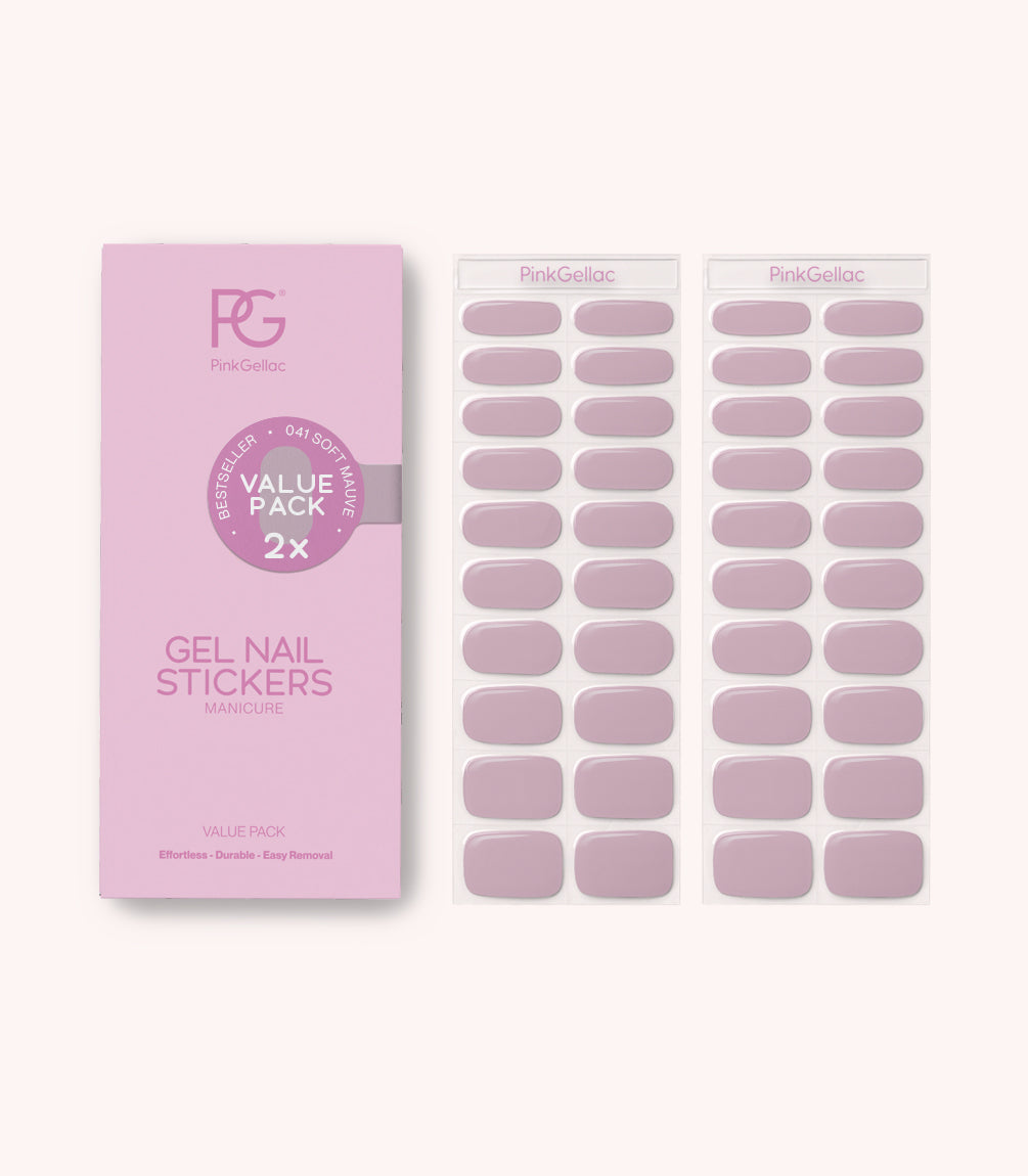 pink-gellac-doppelpack-041-soft-mauve-gel-nail-sticker image 2