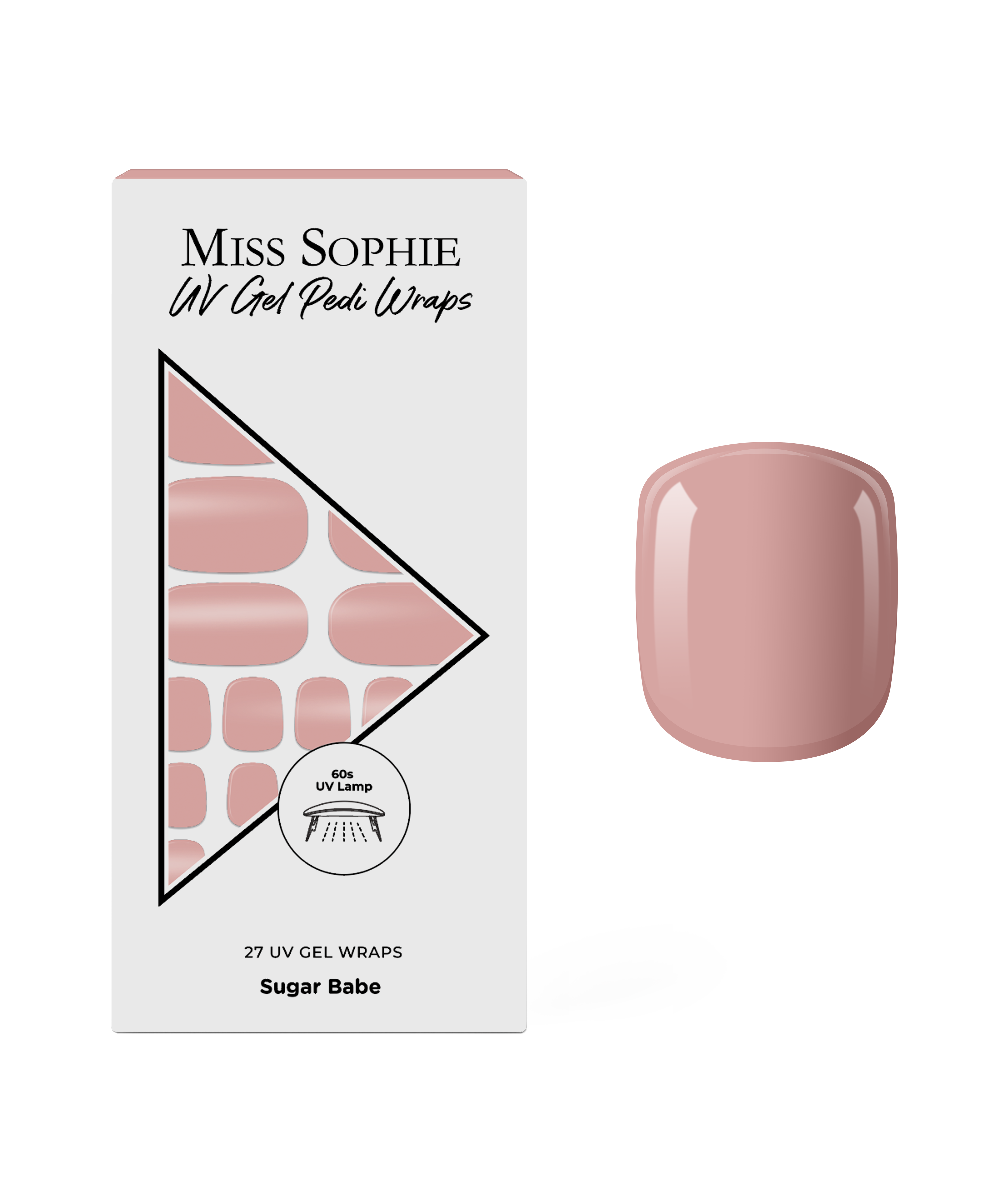 miss-sophie-sugar-babe-uv-pedicure-uv-gel-nagelfolien-f-r-fu-n-gel-in-nude image 1