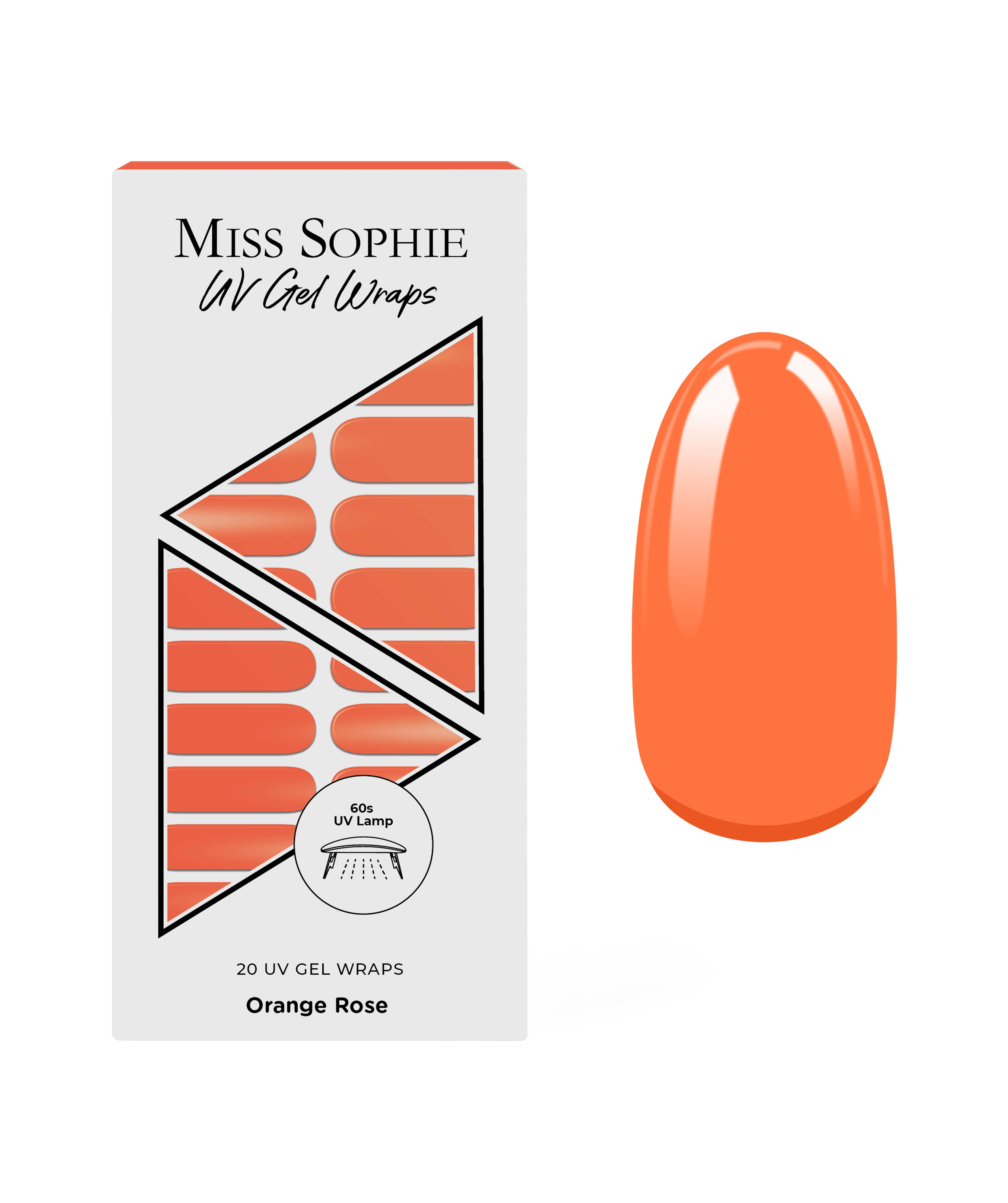 miss-sophie-orange-rose-uv-gel-wraps-neon-orange image 1
