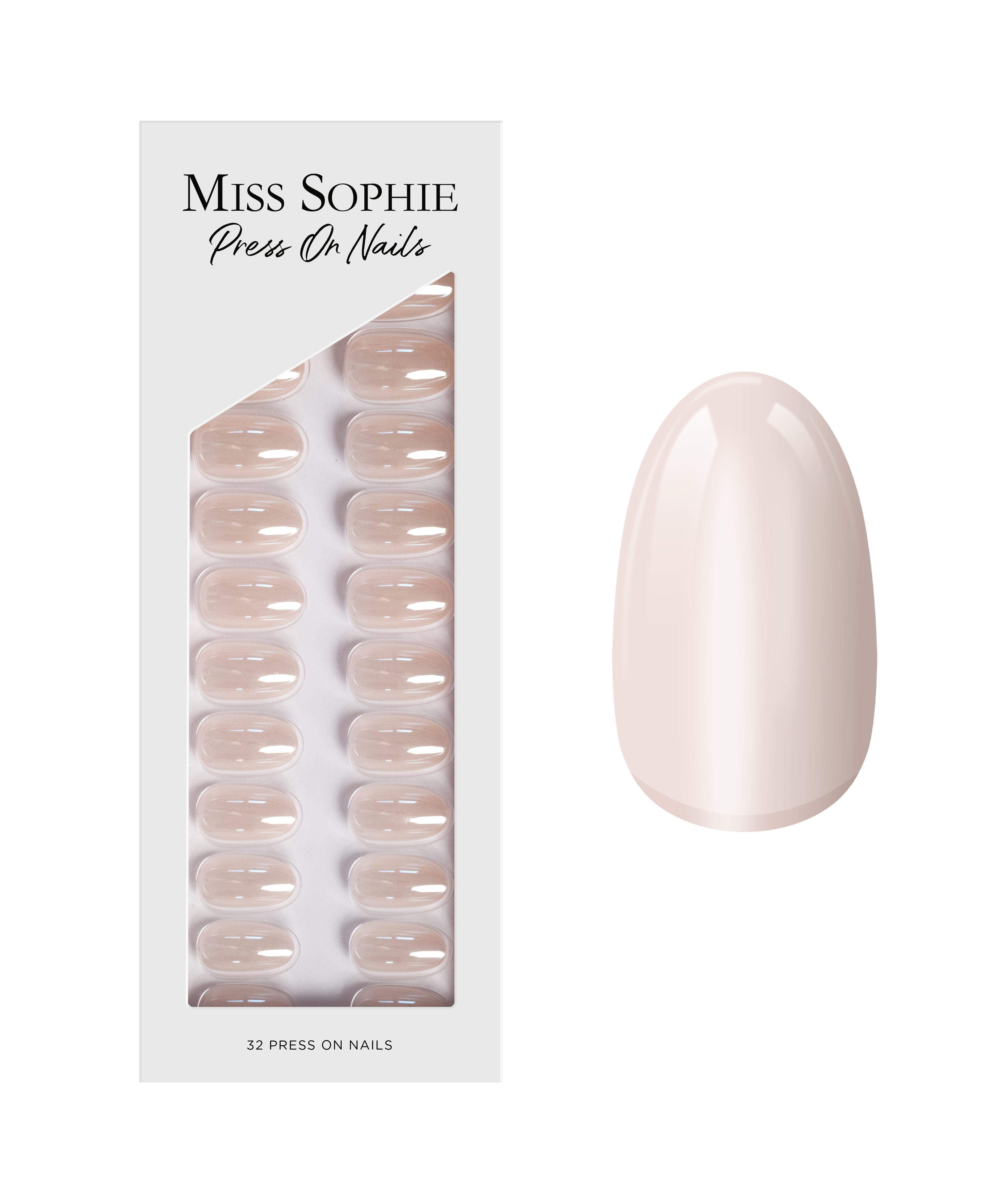 miss-sophie-glazed-donut-press-on-nails-short-round image 1