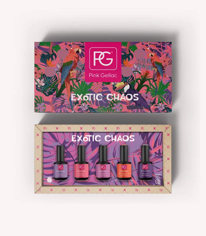 pink-gellac-exotic-chaos-kollektions-set-gel-nagellack image 1