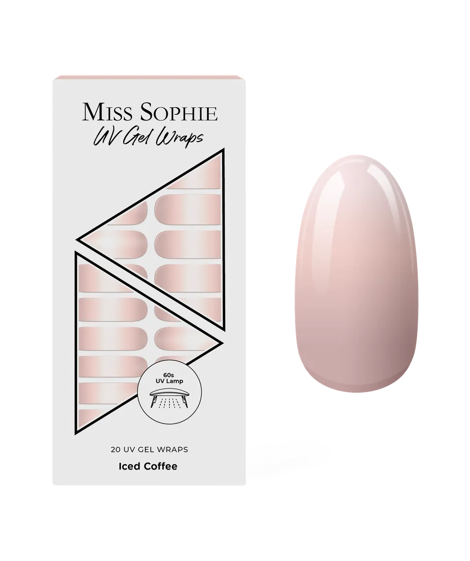 miss-sophie-iced-coffee-uv-uv-gel-wraps-ombr-ros image 1