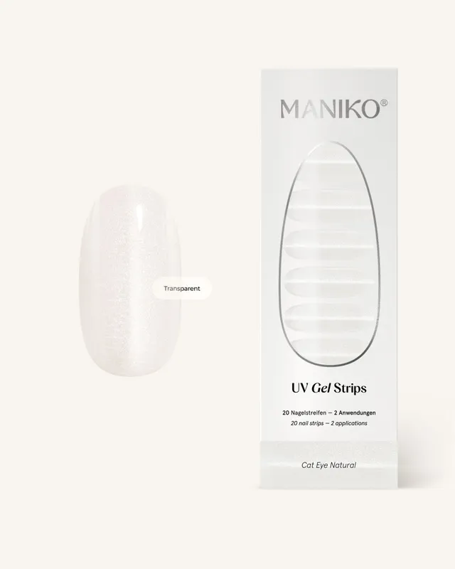 maniko-cat-eye-natural-uv-gel-strips image 1