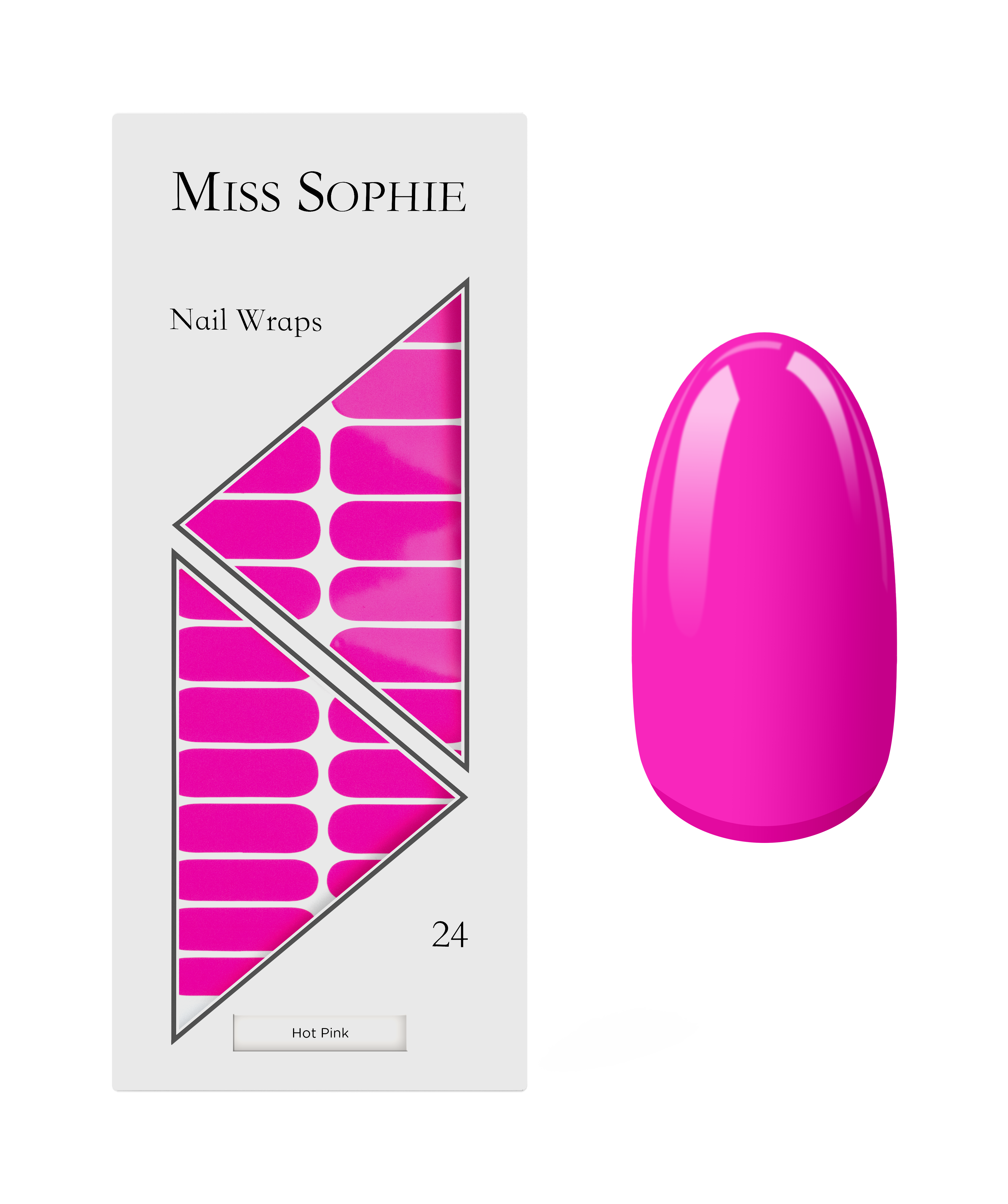miss-sophie-hot-pink-nagelfolien image 1