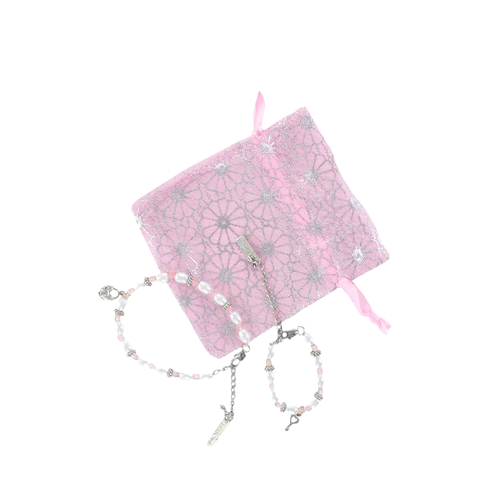 her-me-princess-set-mutter-und-tochter-armband-schloss-schl-ssel-2er-set image 1