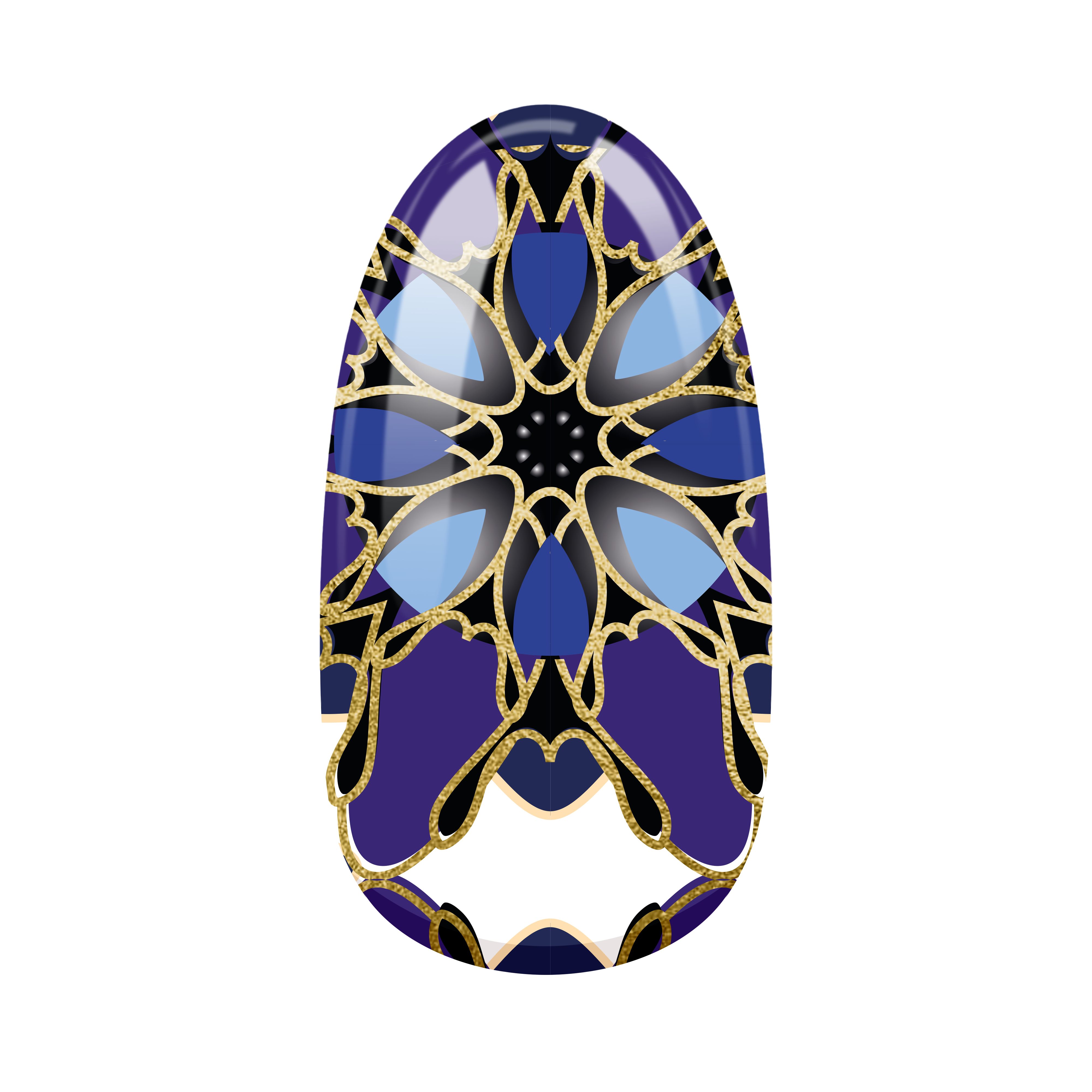 miss-sophie-moroccan-mosaic-nail-wraps image 3