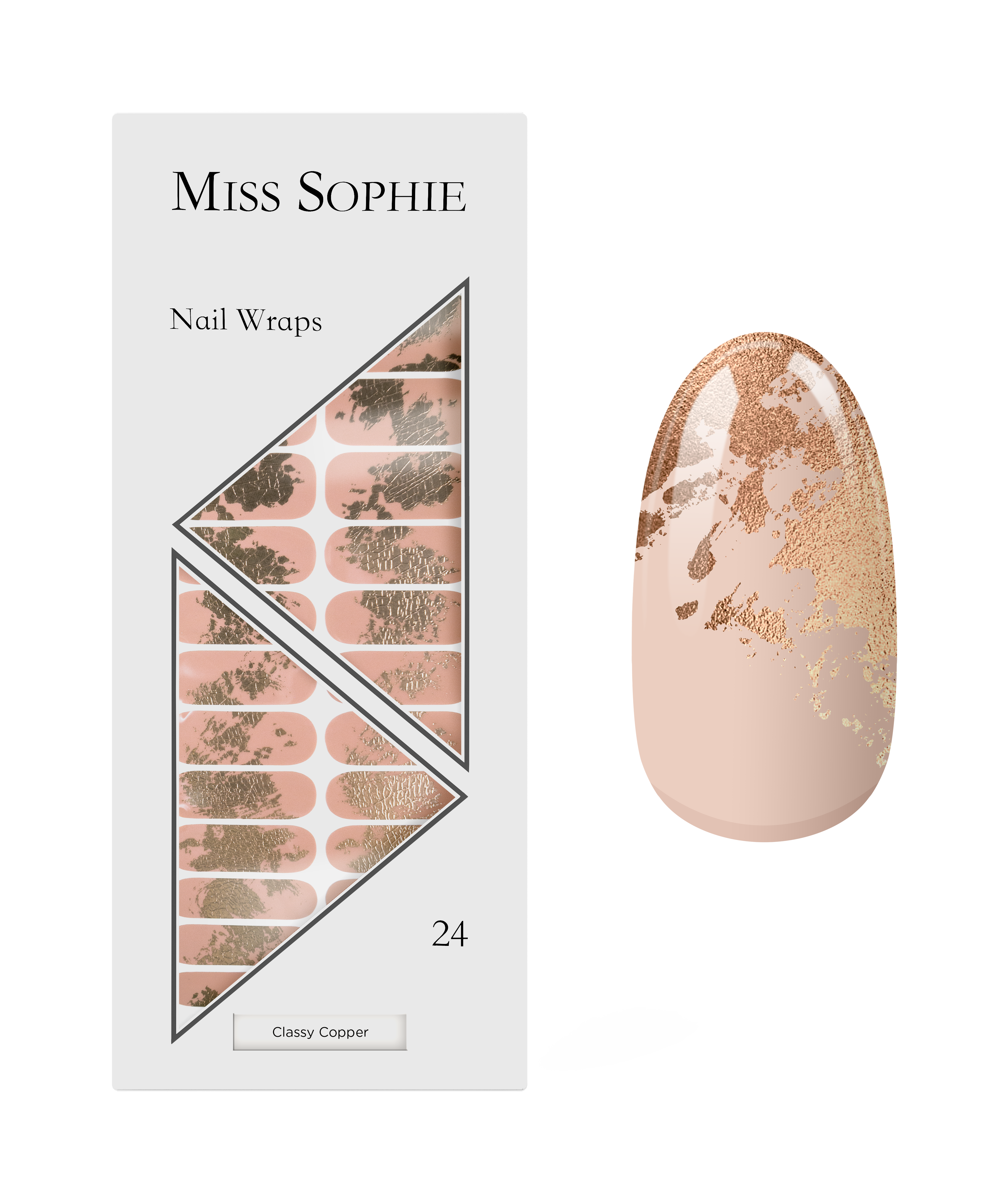 miss-sophie-classy-copper-nagelfolien-kupfer-elegant image 1