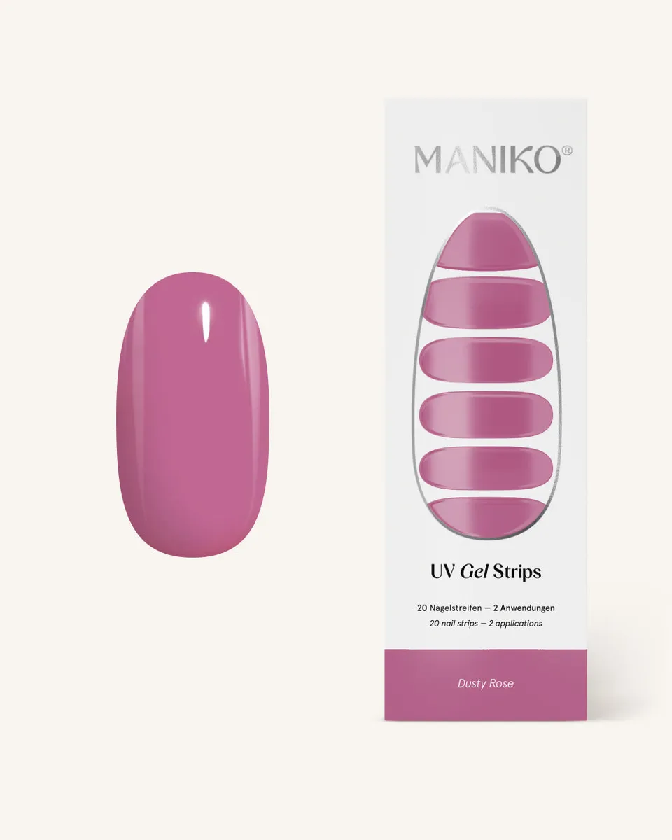 maniko-dusty-rose-uv-gel-strips image 1