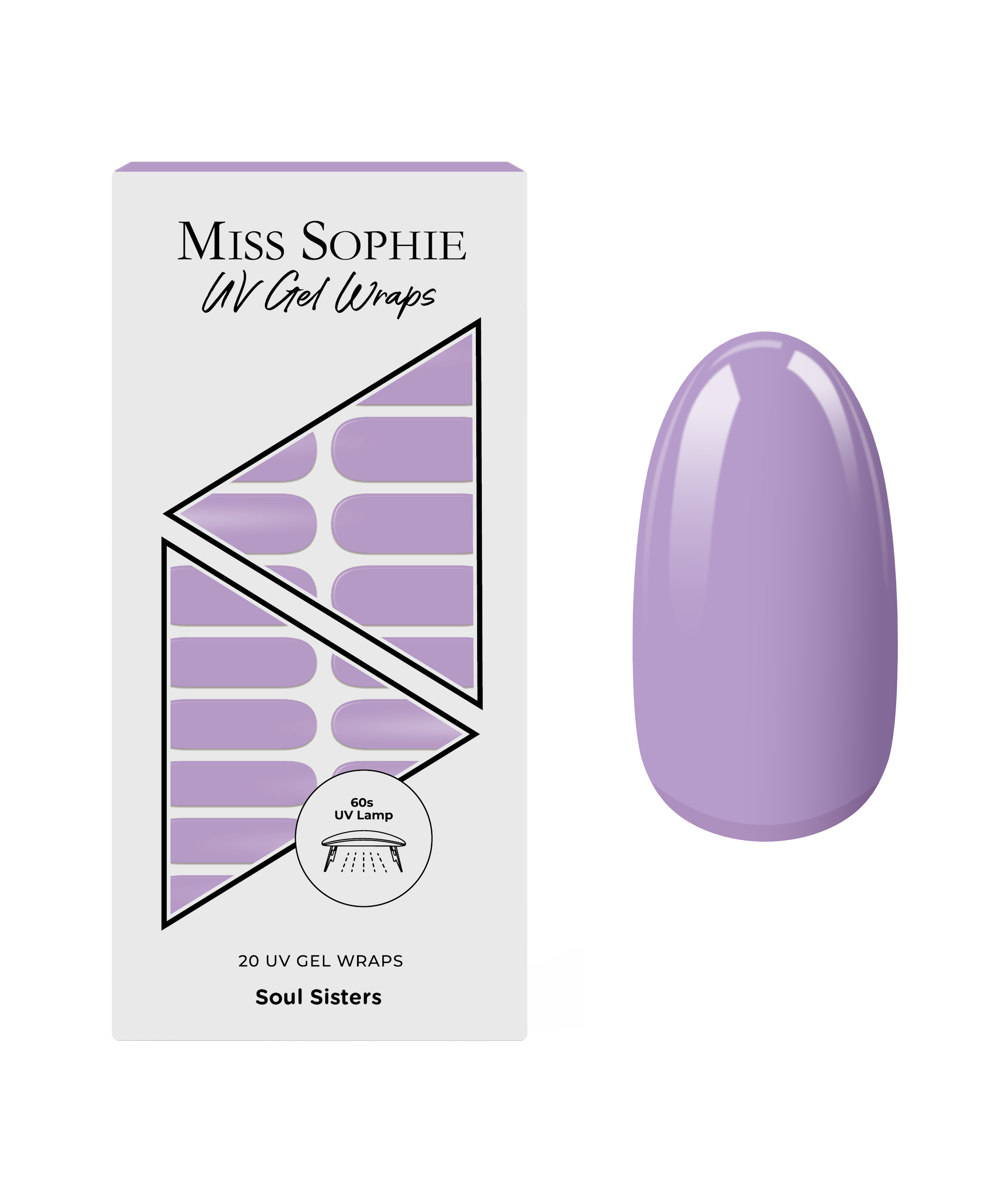 miss-sophie-soul-sisters-uv-gel-nagelfolien-puder-violett image 1