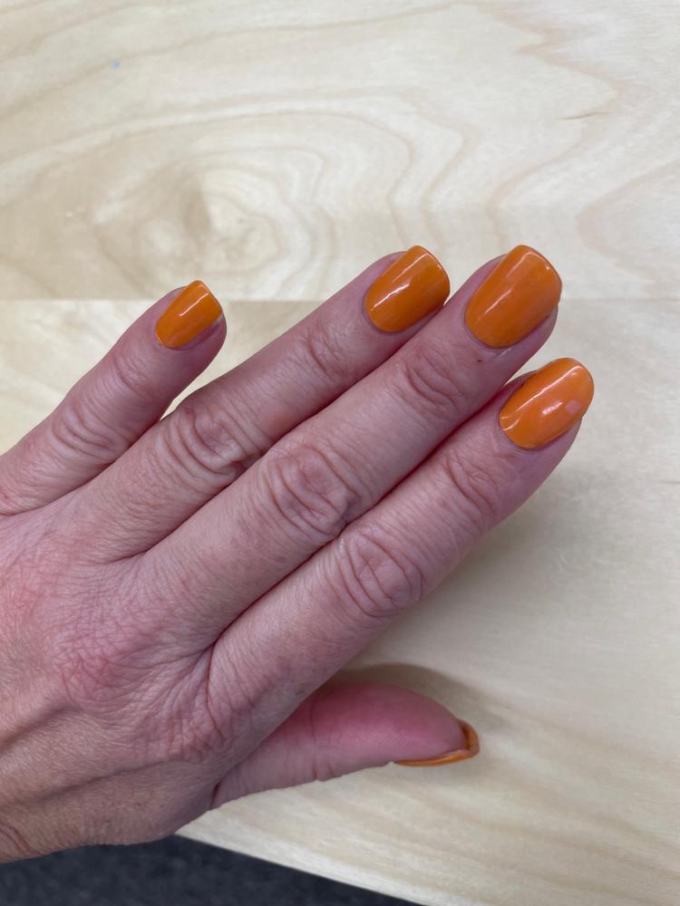 Wunderschönes warmes Orange